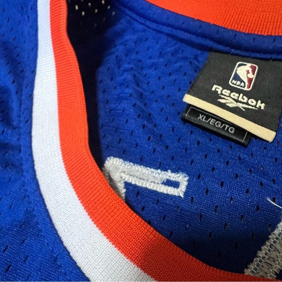Walt Frazier New York Knicks Jersey Reebok Hardwood Classics Sz XL - Picture 4 of 4